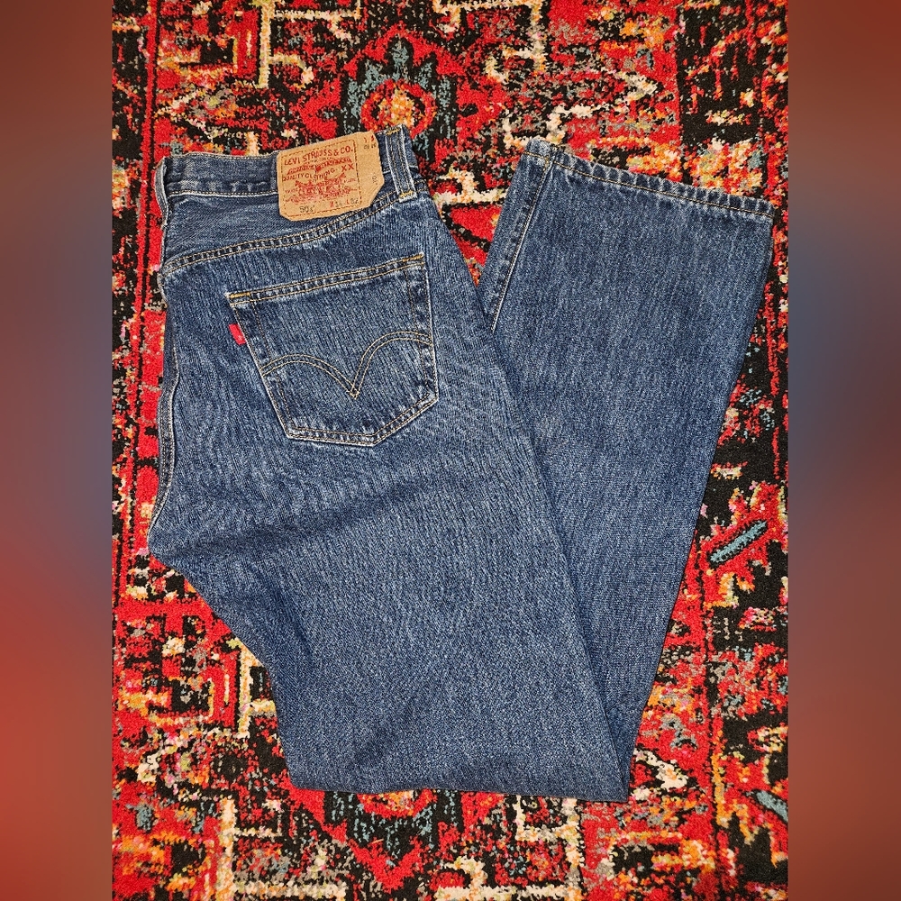 Levi's 501 34 x 32 Button fly